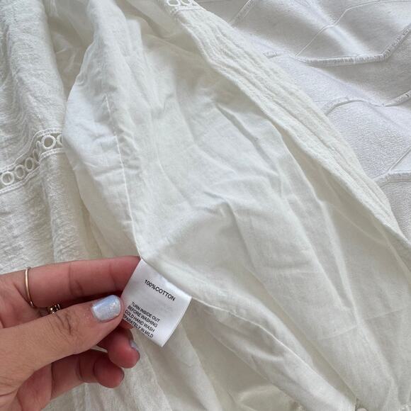 NWT Sabo Skirt Zia Maxi Split Skirt White Size XS - Picture 5 of 7